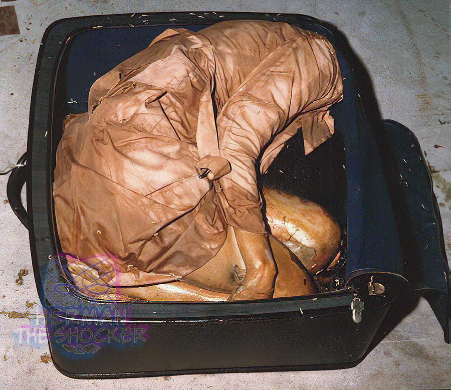 This body was discovered in a suitcase