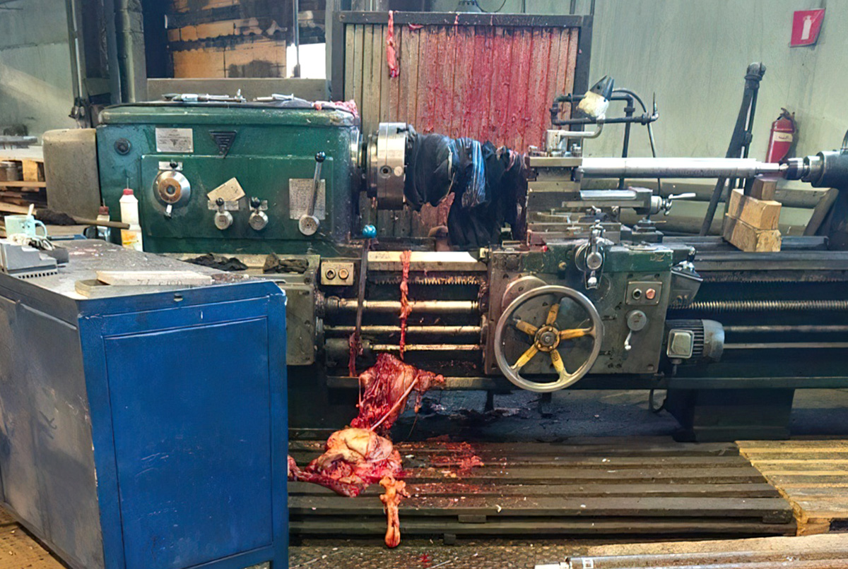Worker dies in a lathe accident