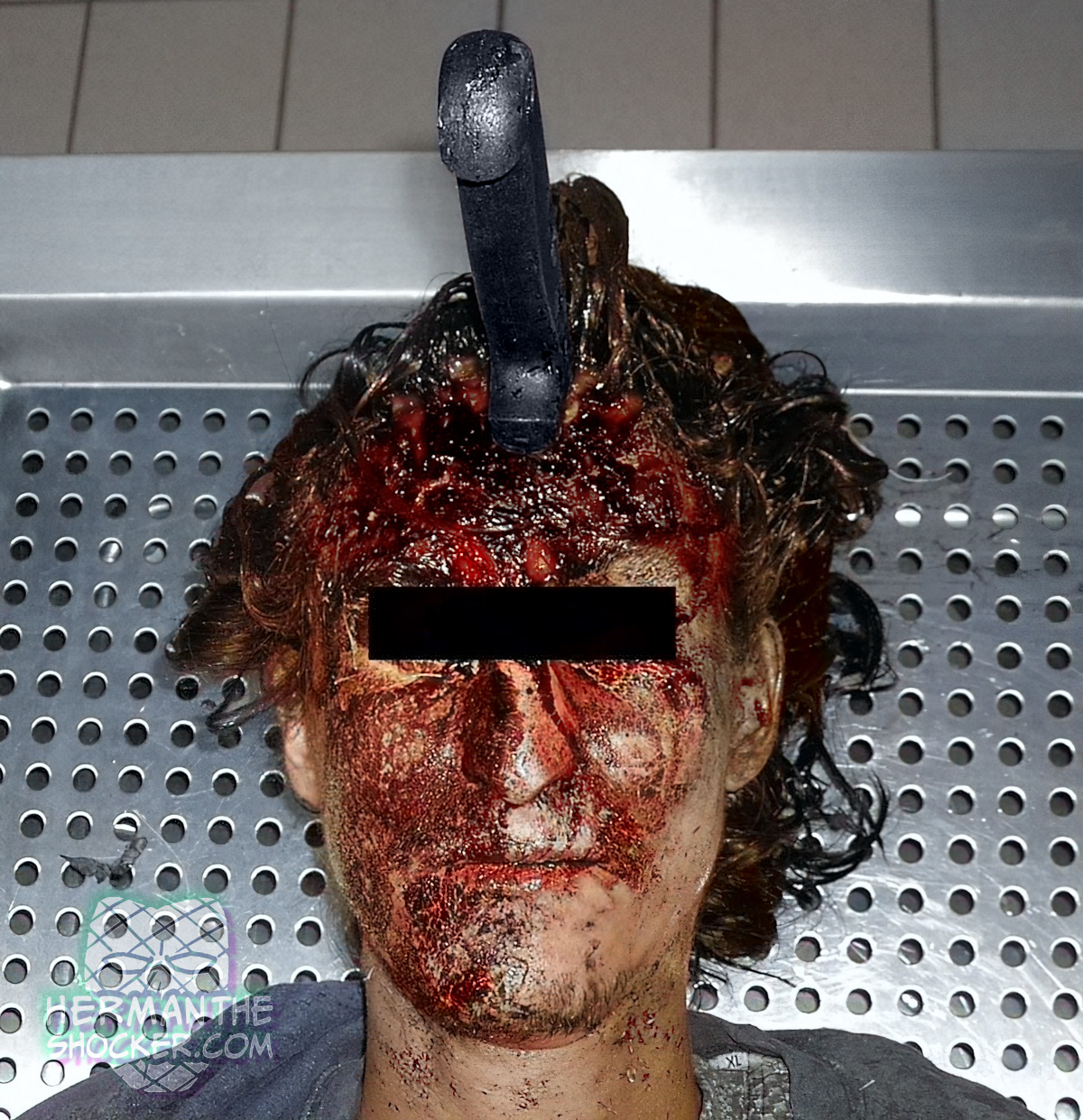 An Unusual Death by Transcranial Stab Wound