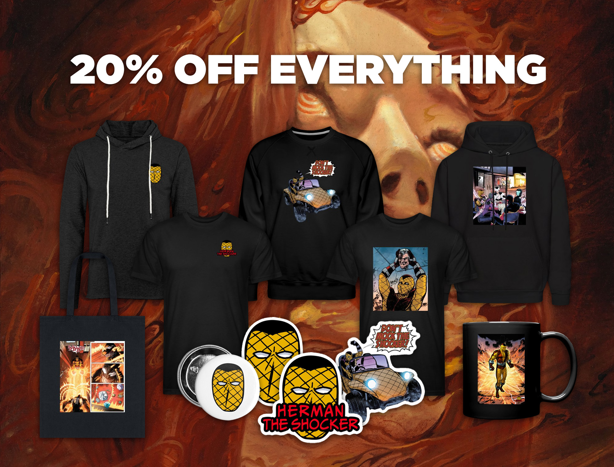 20% Off All Merch