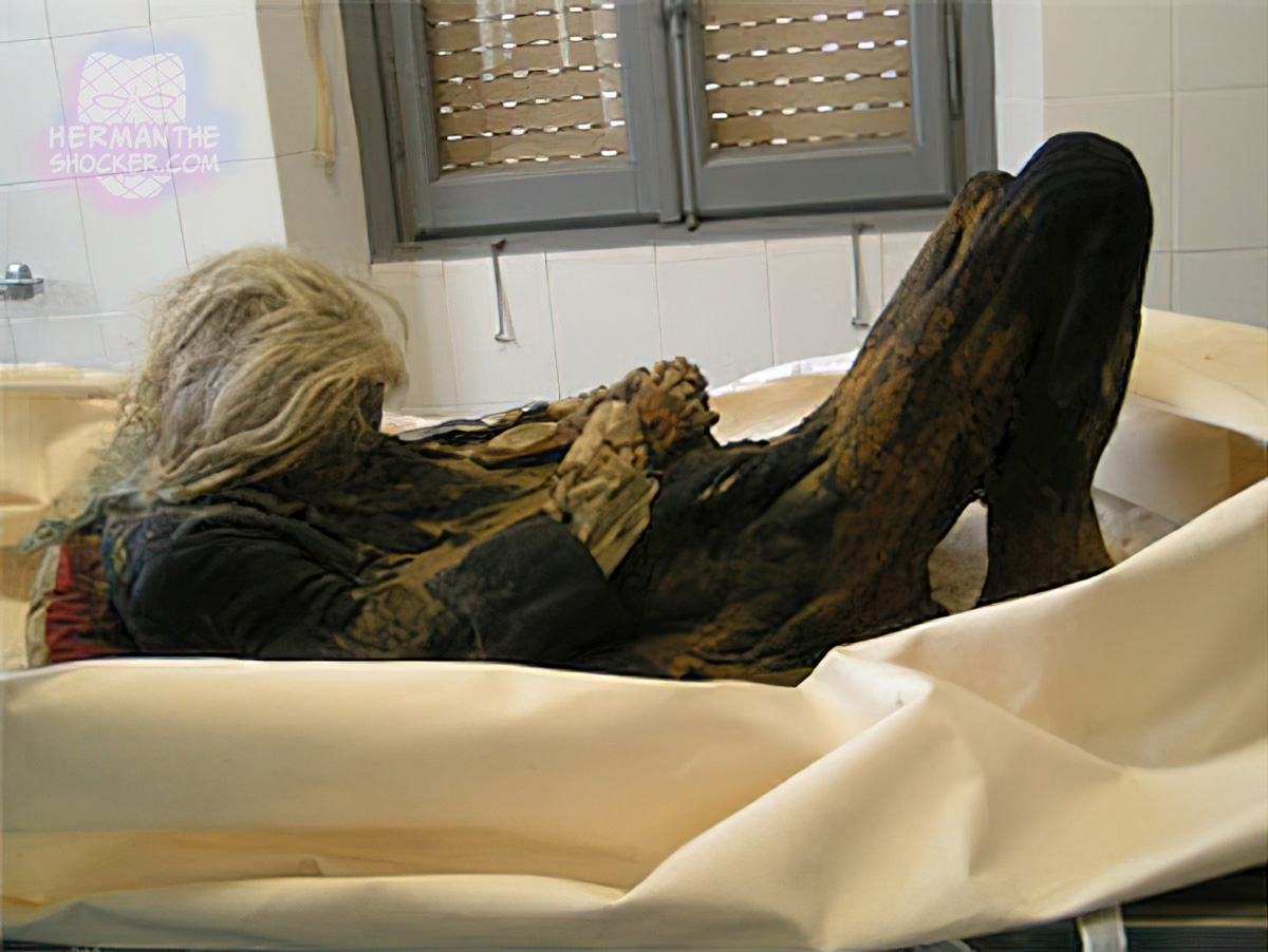 Mummified woman found inside a sealed wardrobe in Italy