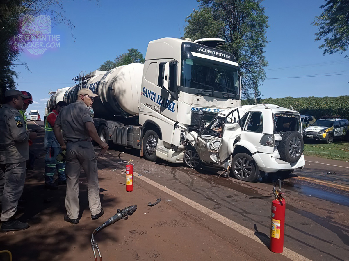 Woman driver died in a collision with a truck while using her phone
