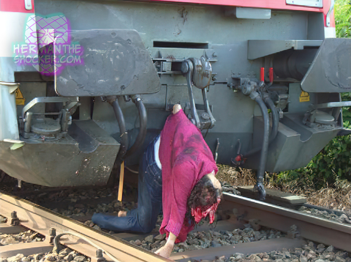 Woman hit by train