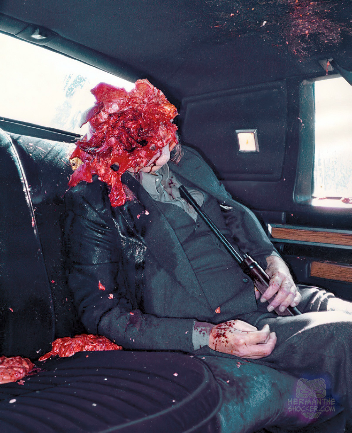 Suicide with a .308 rifle
