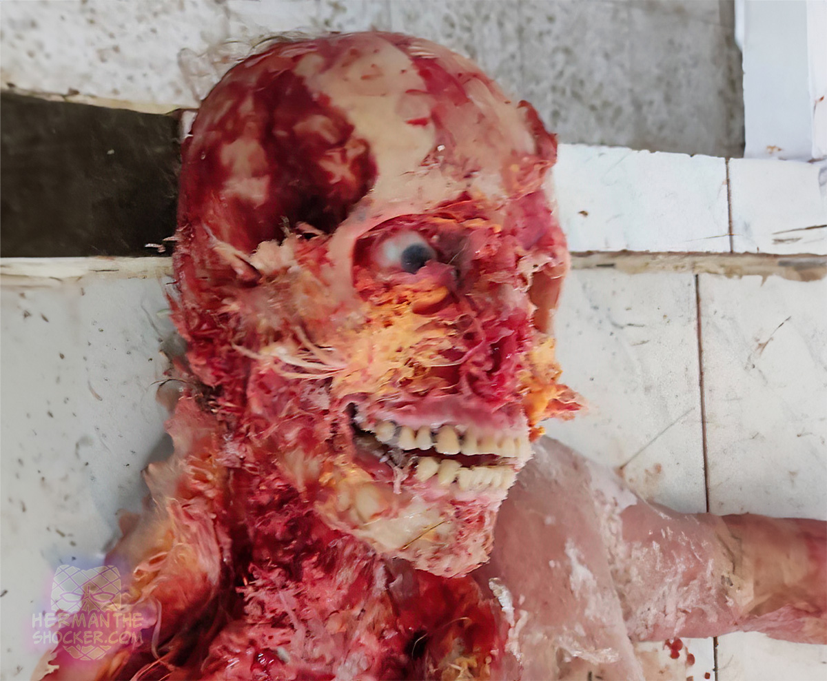 Postmortem animal scavenging on a soldier’s corpse