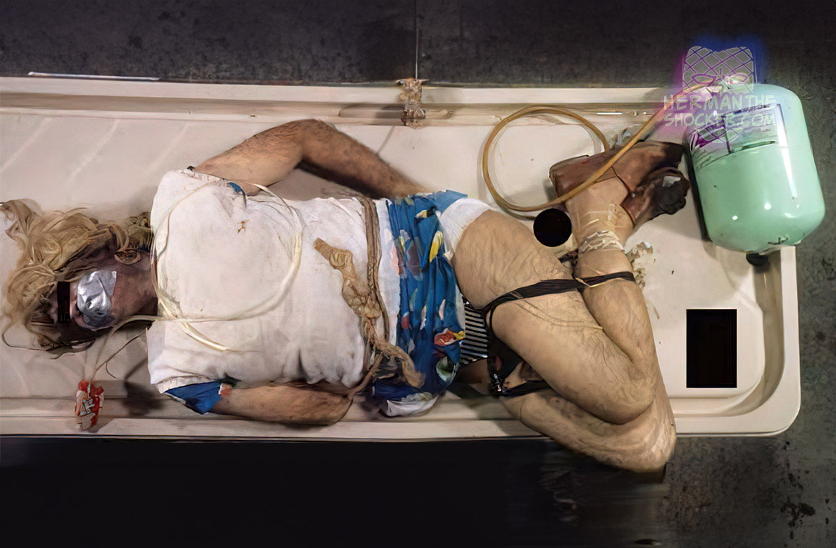 Autoerotic death with freon gas