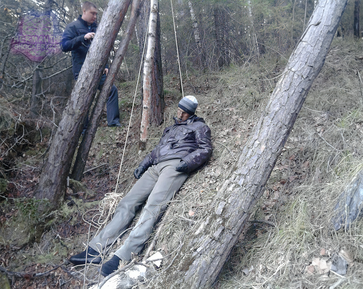 Suicide by hanging in the woods